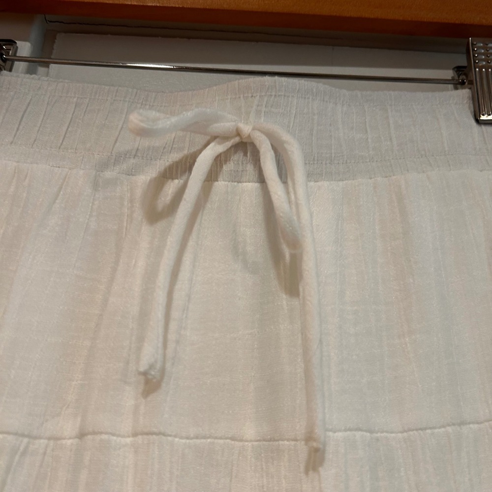 General Good Womens Fairy Tiered Midi Skirt Large Cottagecore Prairie Ethereal - Picture 4 of 11